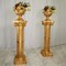 4 Gold 40-Inch ADJUSTABLE Roman Columns PLANT PEDESTAL STANDS Party Decorations